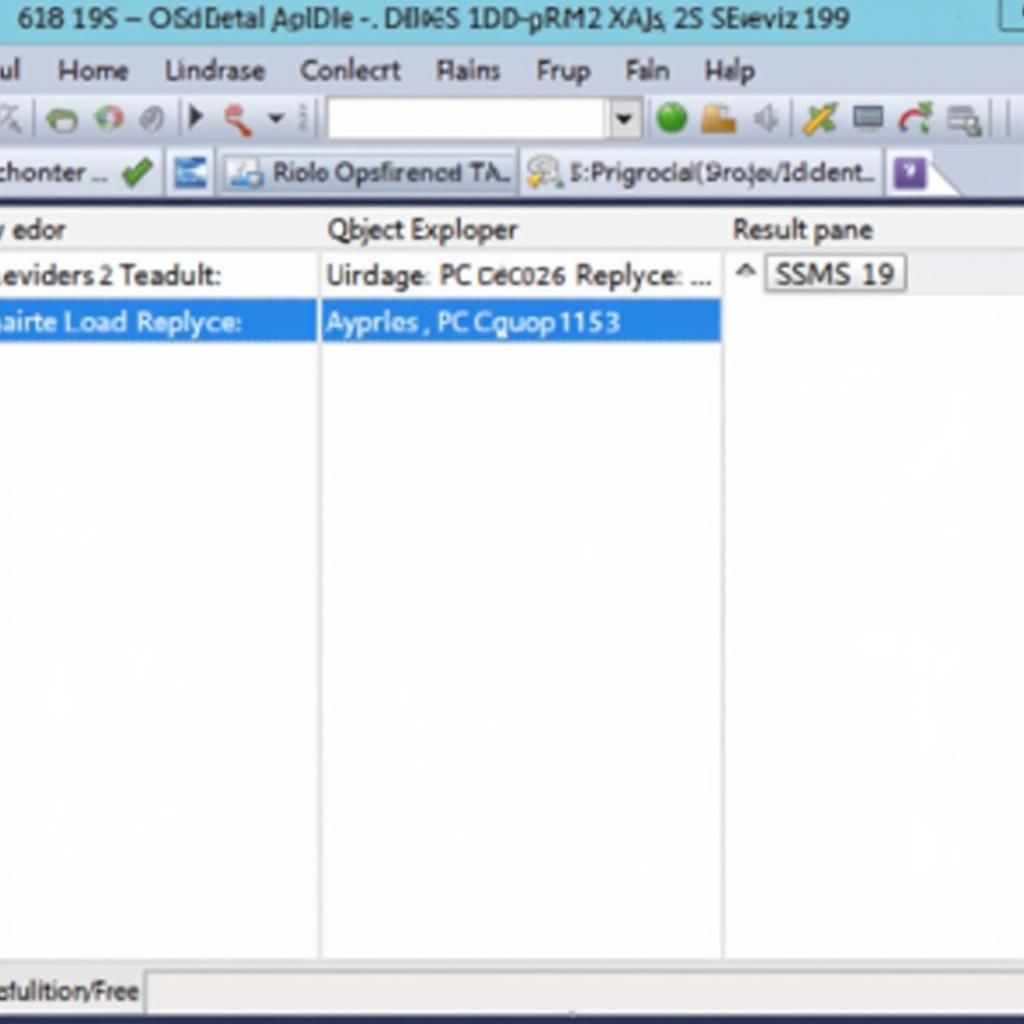 SQL Server Management Studio 19 Interface