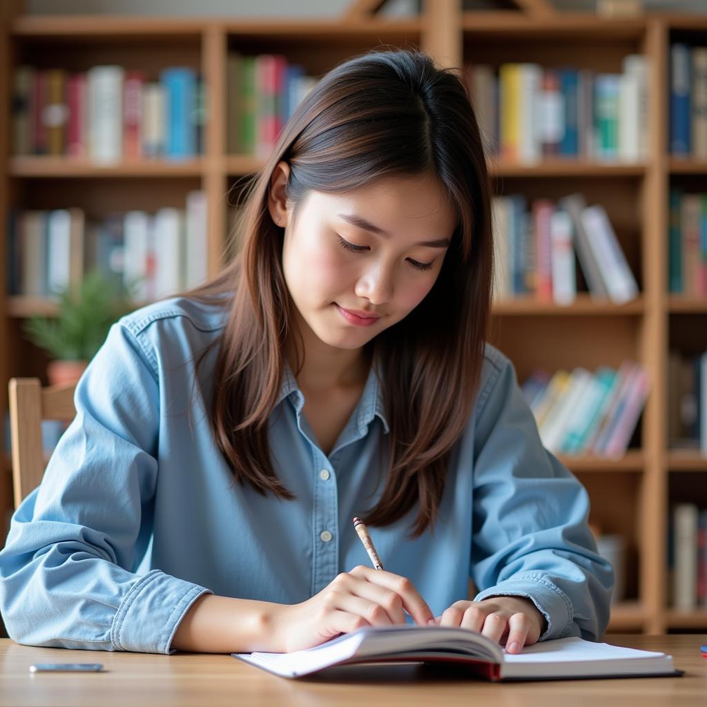 Student Studying Applied Behavior Analysis