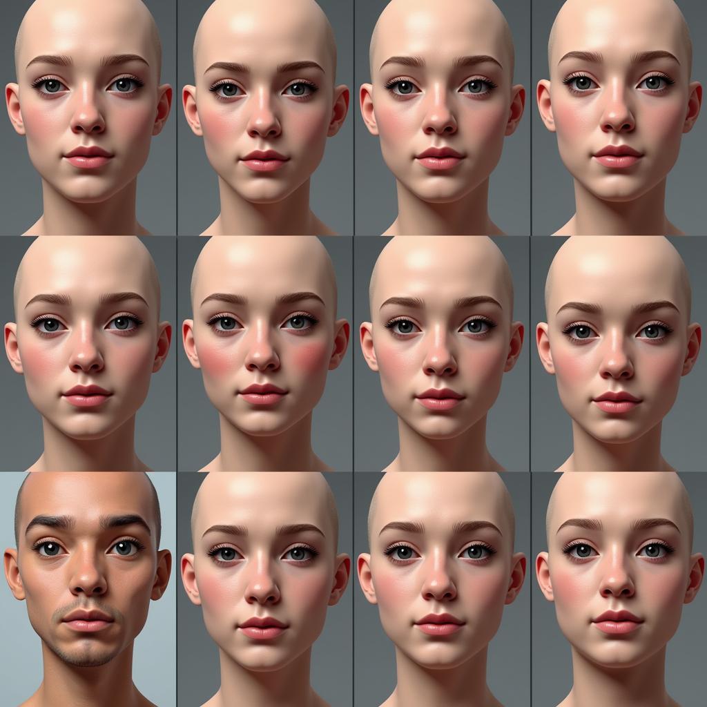 AI-Generated Human Faces