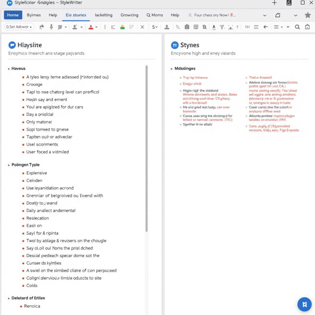StyleWriter 4 Text Analysis