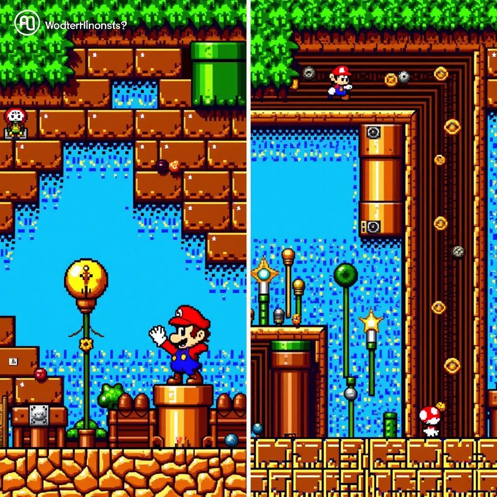 Super Mario All Stars Gameplay Screenshot