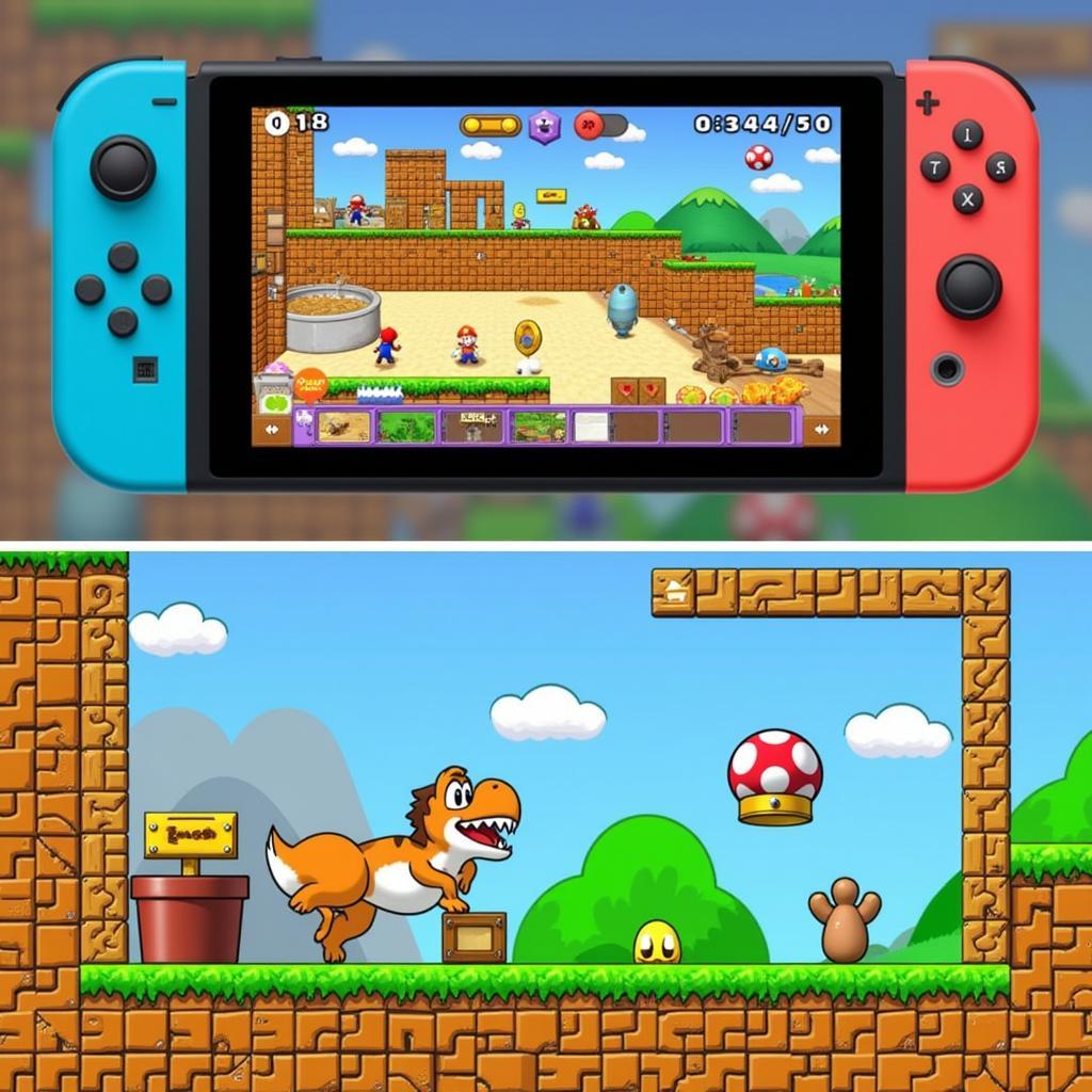 Super Mario Maker 2 Gameplay Screenshot