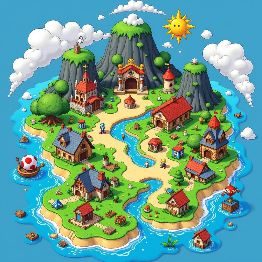 Super Mario RPG World Map