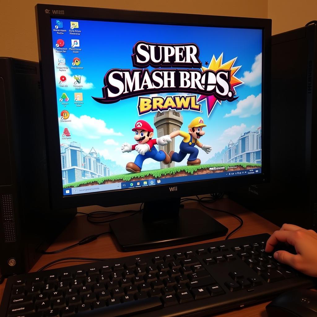 Playing Super Smash Bros Brawl on PC