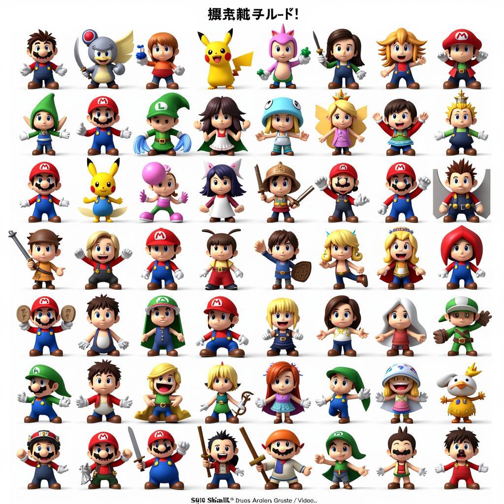 Super Smash Bros Brawl Character Roster