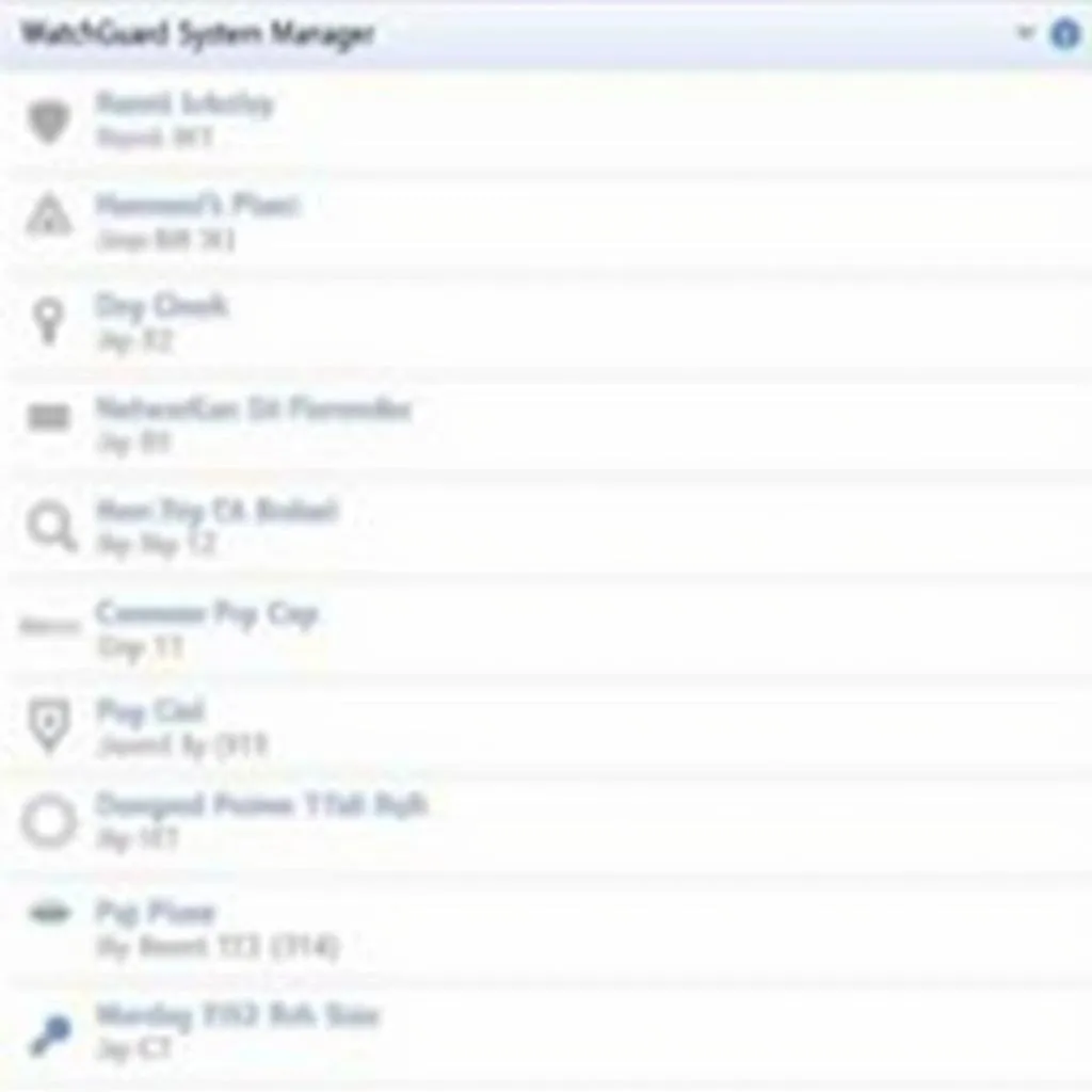 WatchGuard System Manager reports