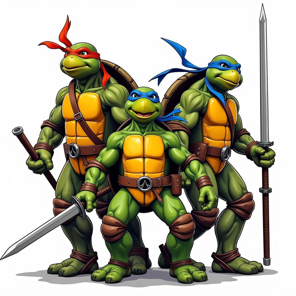 Teenage Mutant Ninja Turtles: Portal Power Characters