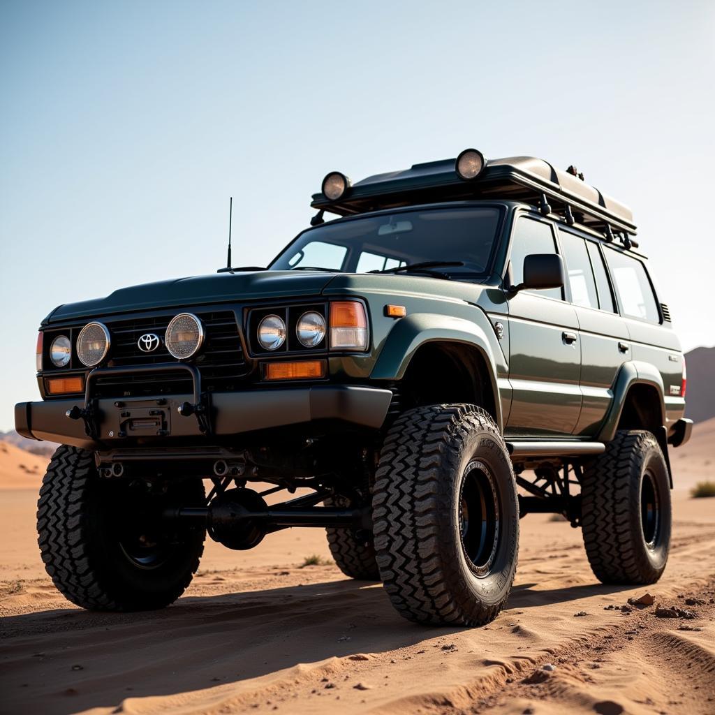 Modified Toyota Land Cruiser