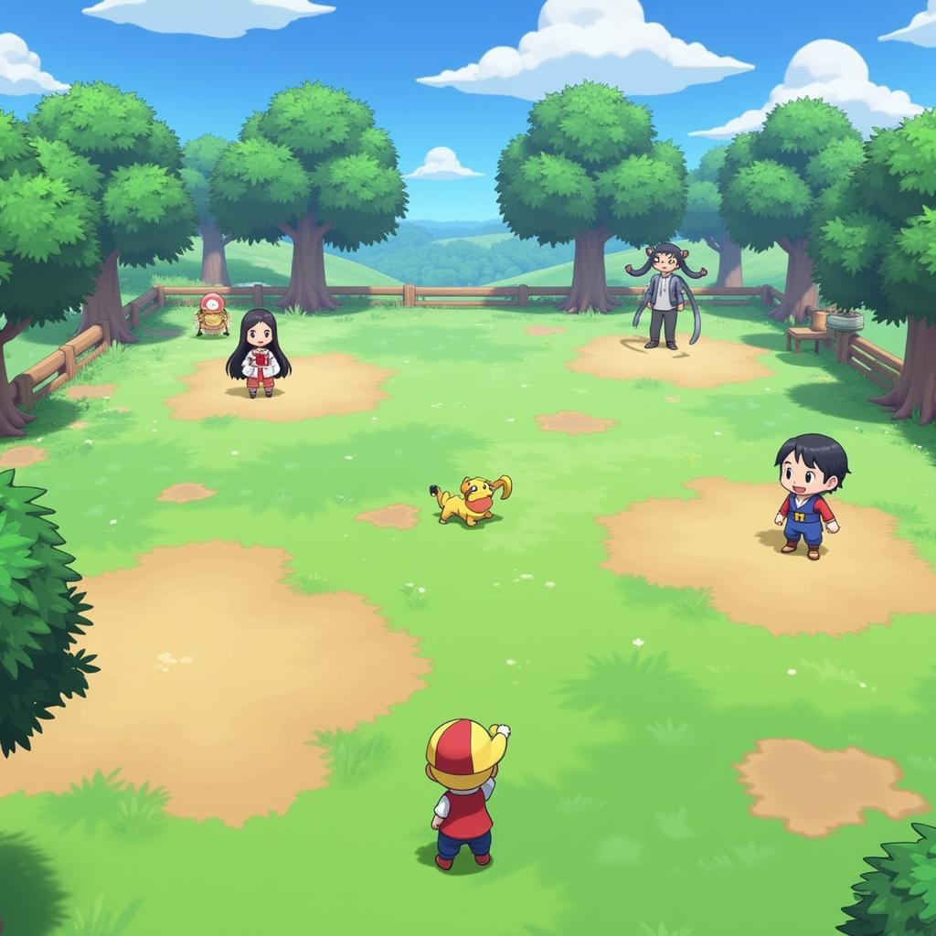 Pokemon DBZ Training Grounds