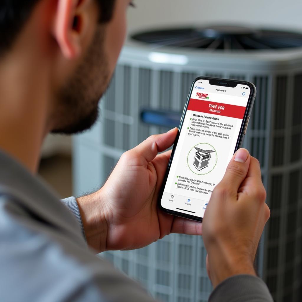 Accessing Trane Manuals PDF on Mobile Devices