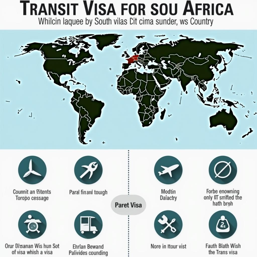 Transit Visa Requirements for South Africa