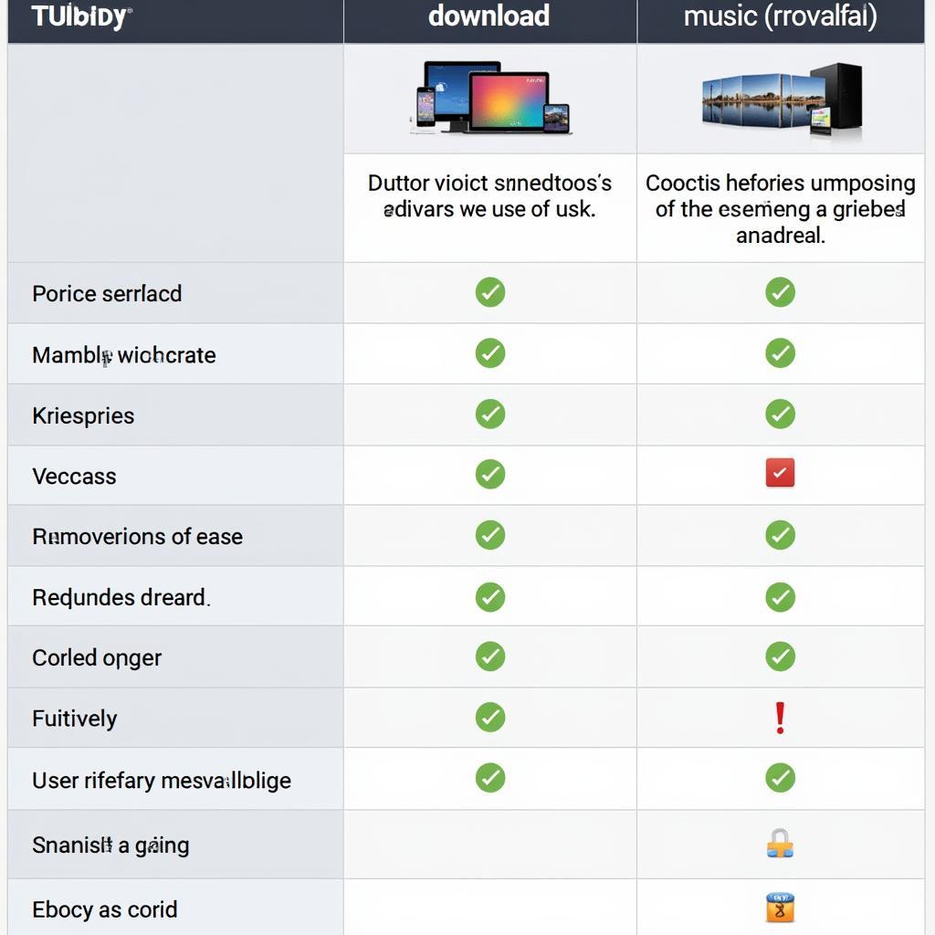 Tubidy compared to other music platforms