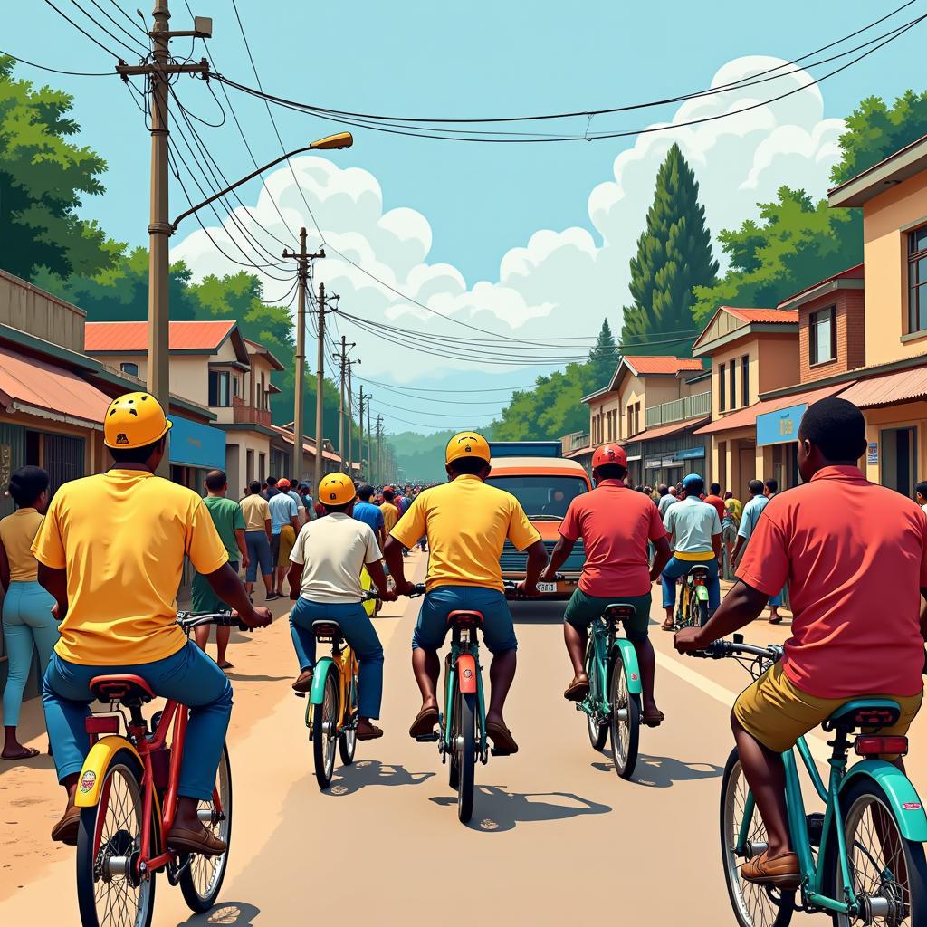 Ugandan Boda Boda Scene