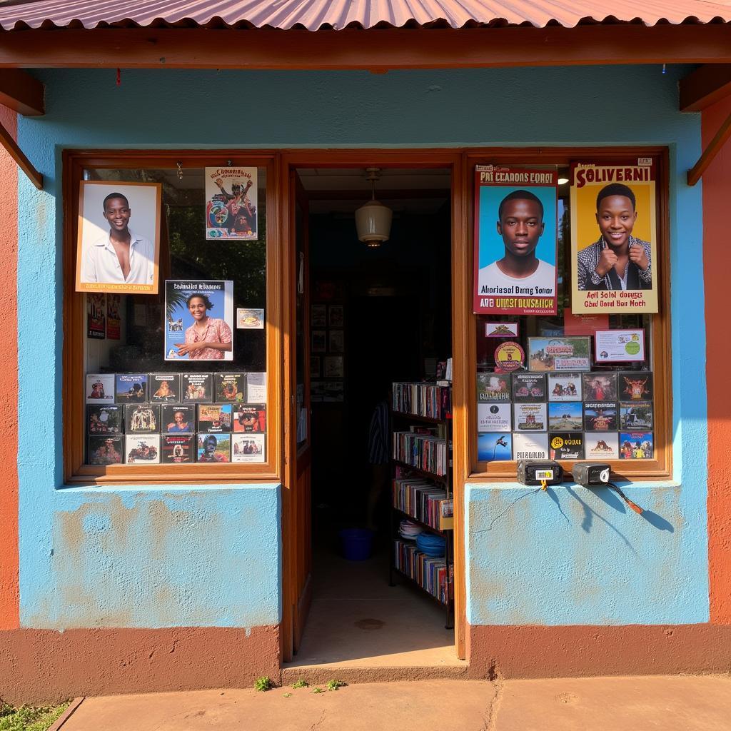 Ugandan Music Shop Front