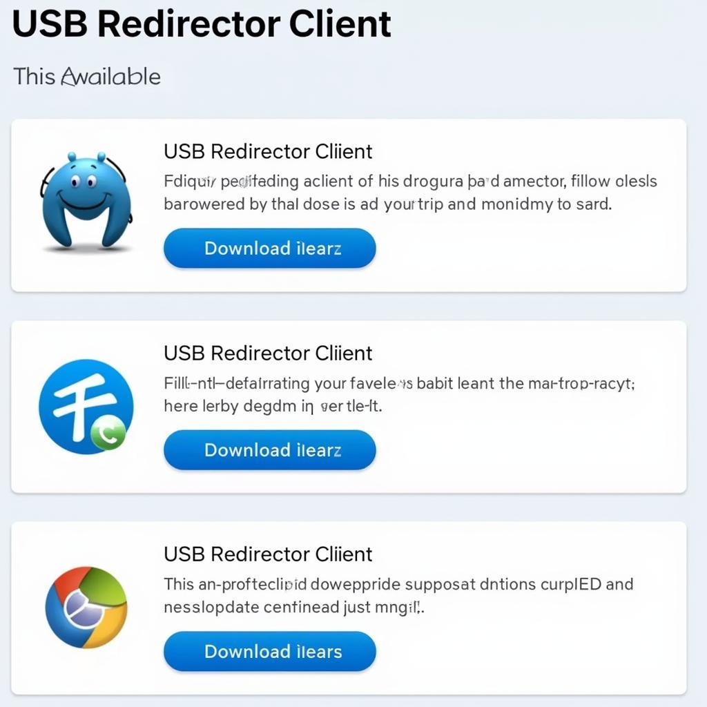 USB Redirector Client Versions