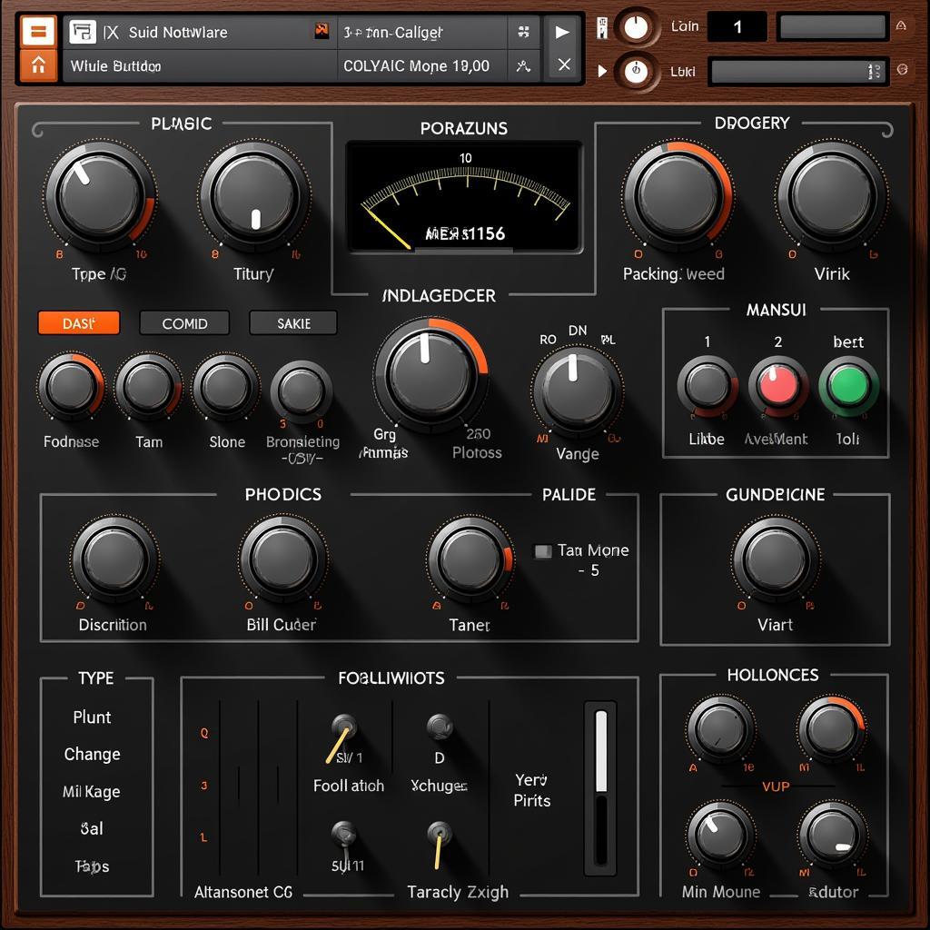 Valhalla Vintage Verb Plugin Interface