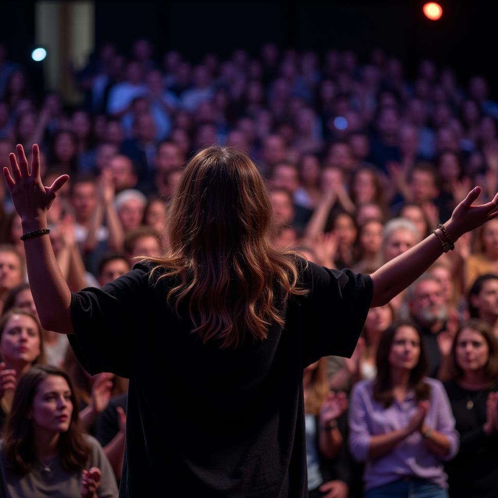 Victoria Orenze performing "Gratitude" live