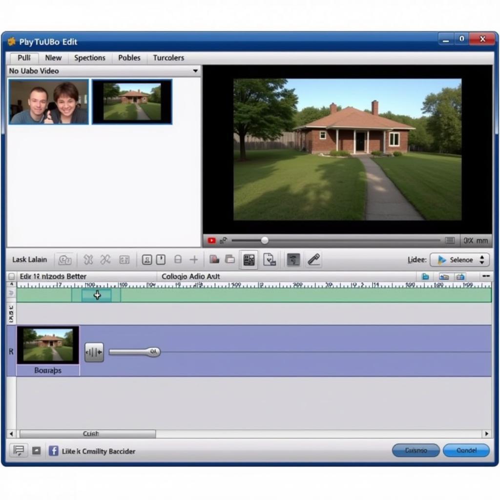 Video Editing Software Interface