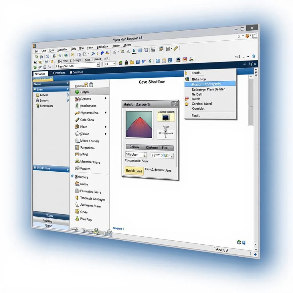 Vijeo Designer 6.2 User Interface Screenshot