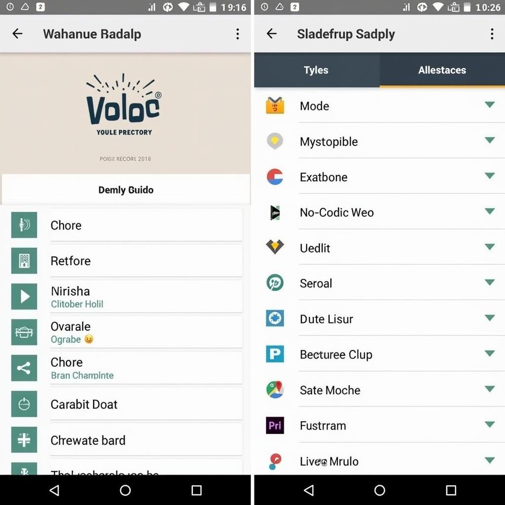 Voloco Mod APK Interface