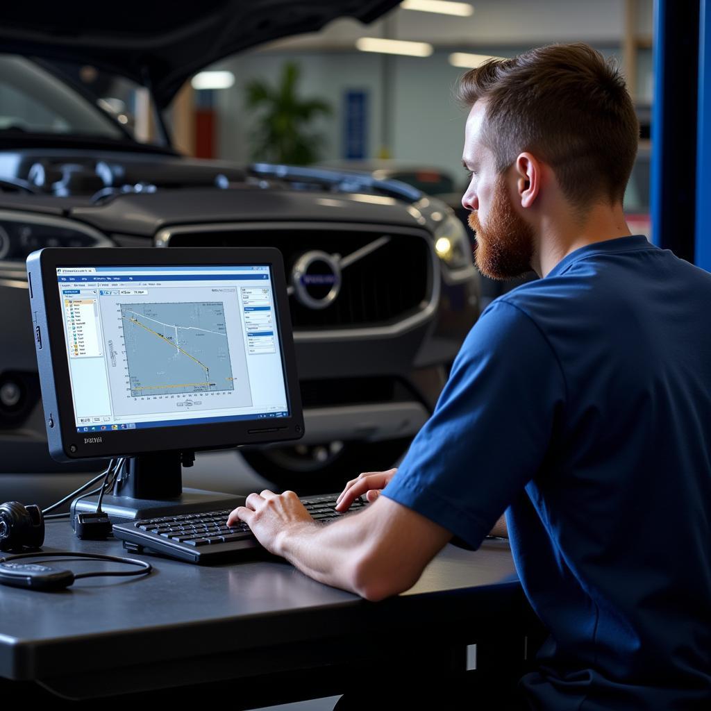 Volvo Car Diagnostics with VIDA