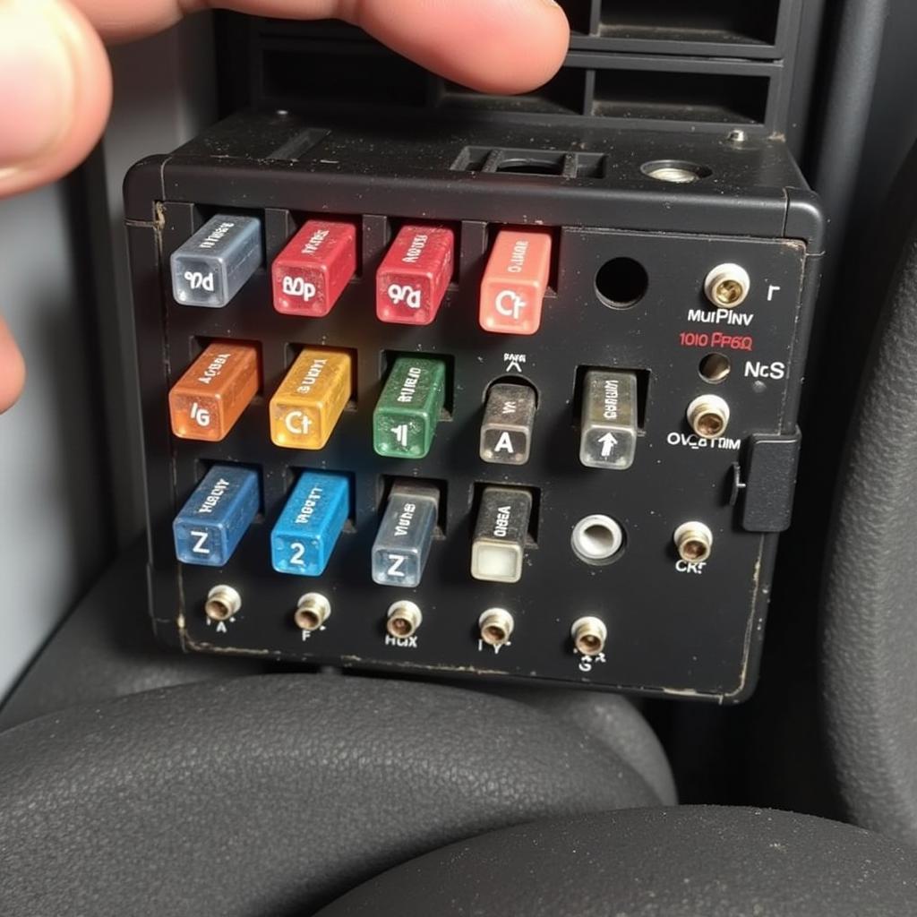 Volvo truck fuse box