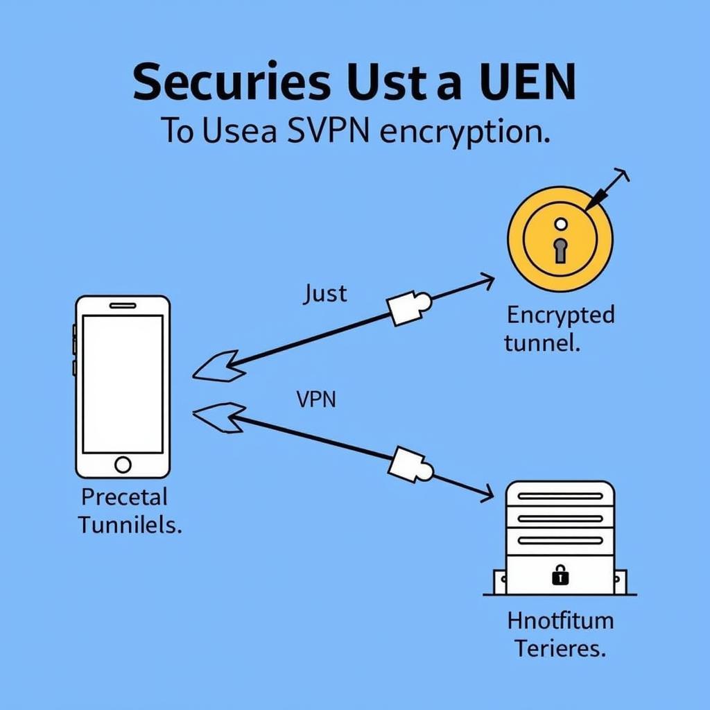 VPN Encryption Illustration