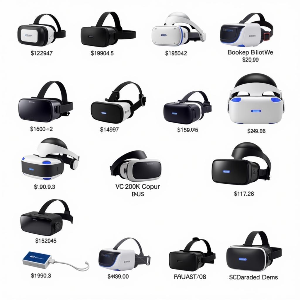 different types of VR headsets