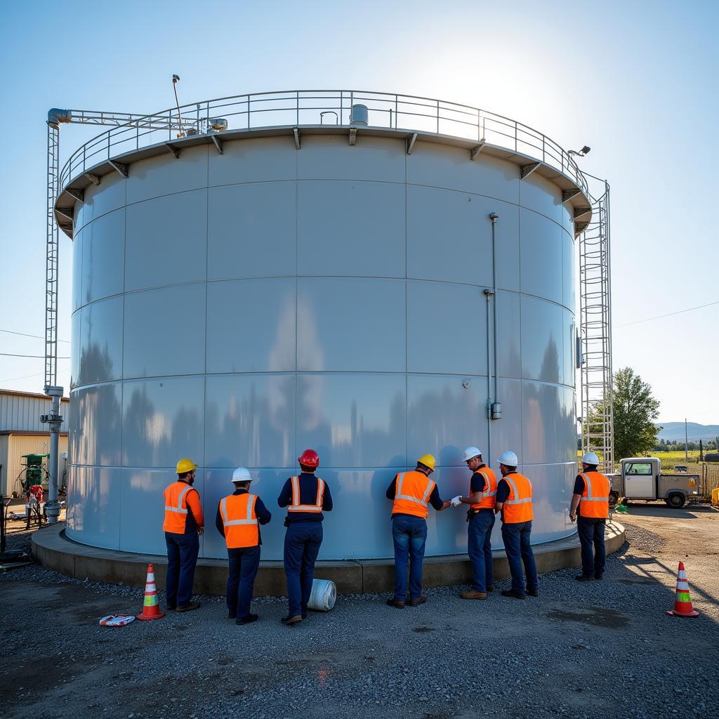 Water Storage Tank Inspection