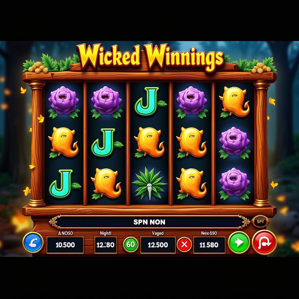 wicked winnings gameplay screenshot