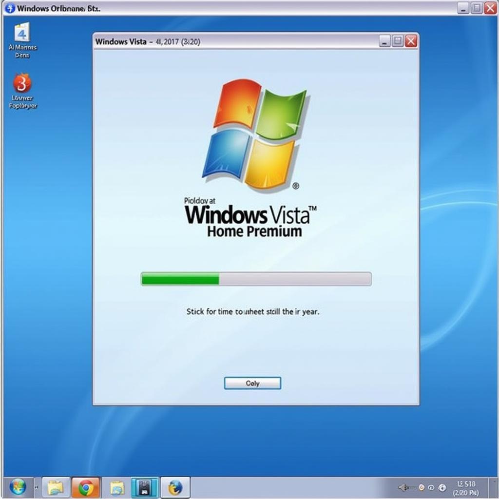 Windows Vista Home Premium Download Interface