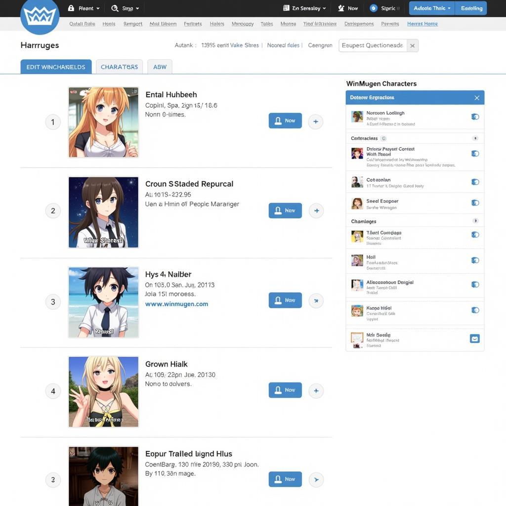 Best Websites for WinMugen Character Downloads