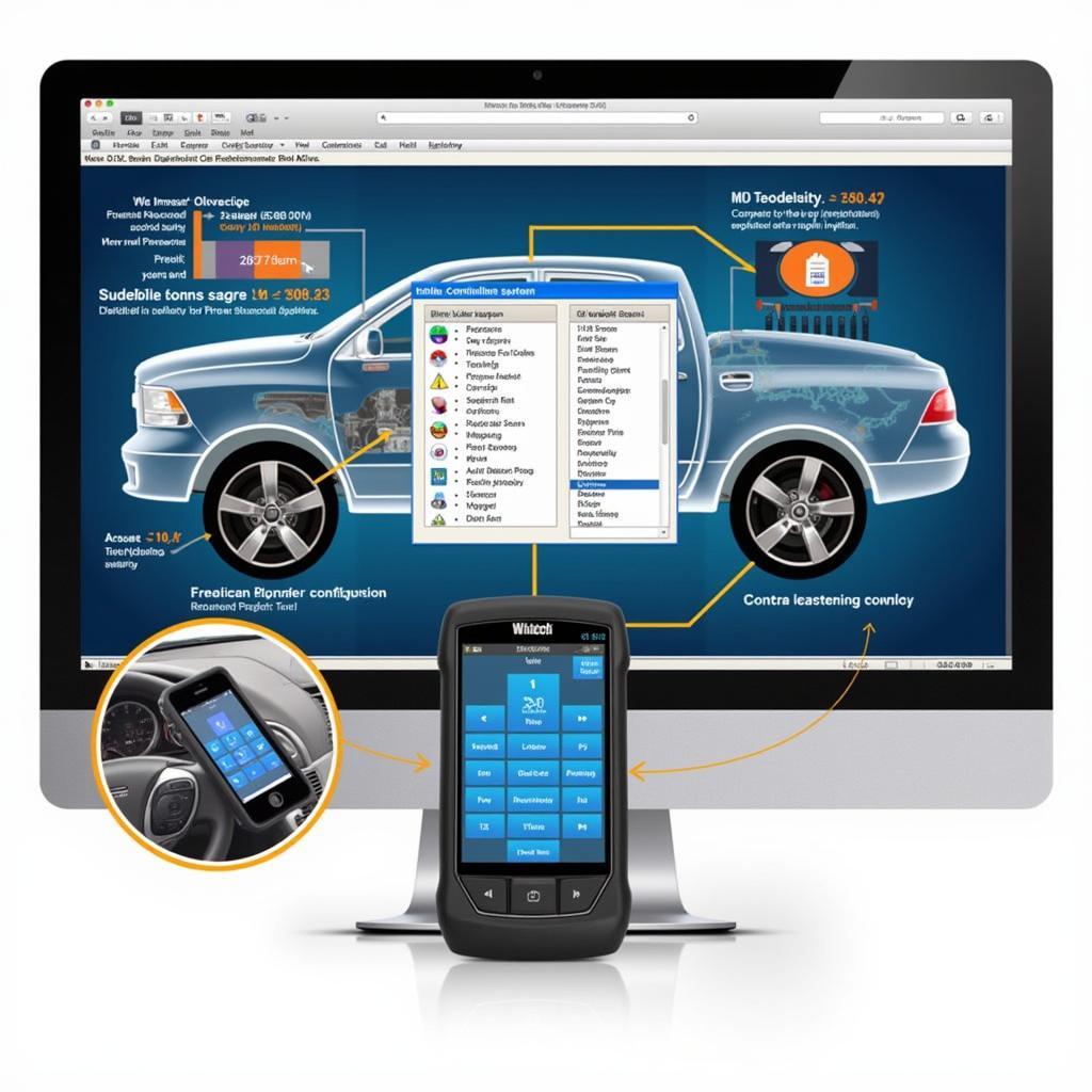 Witech 2 performing a diagnostic scan