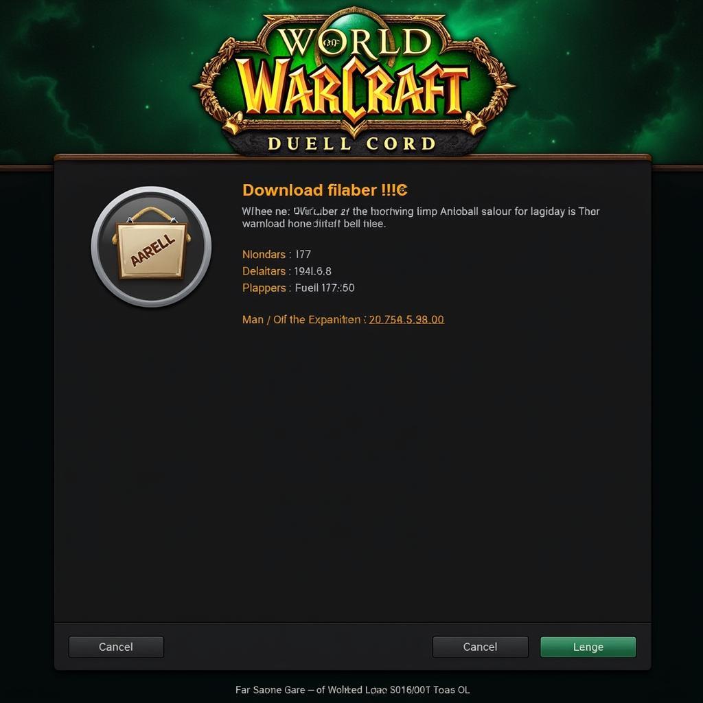 World of Warcraft Download Size