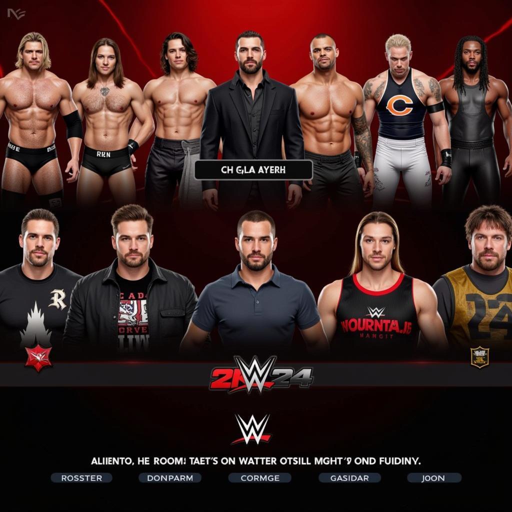 WWE 2K24 Roster