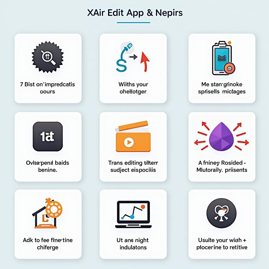 Xair Edit interface