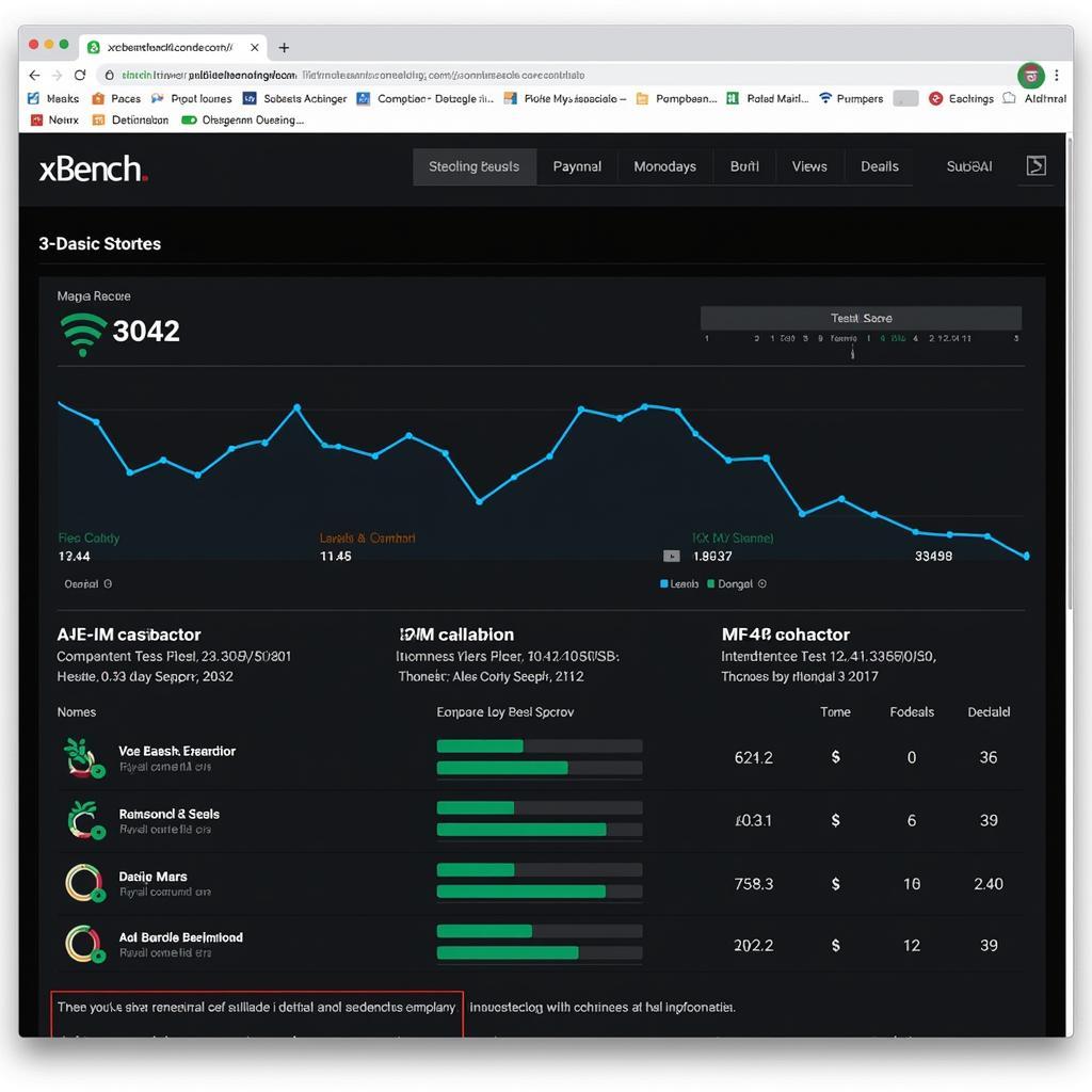 Xbench Results