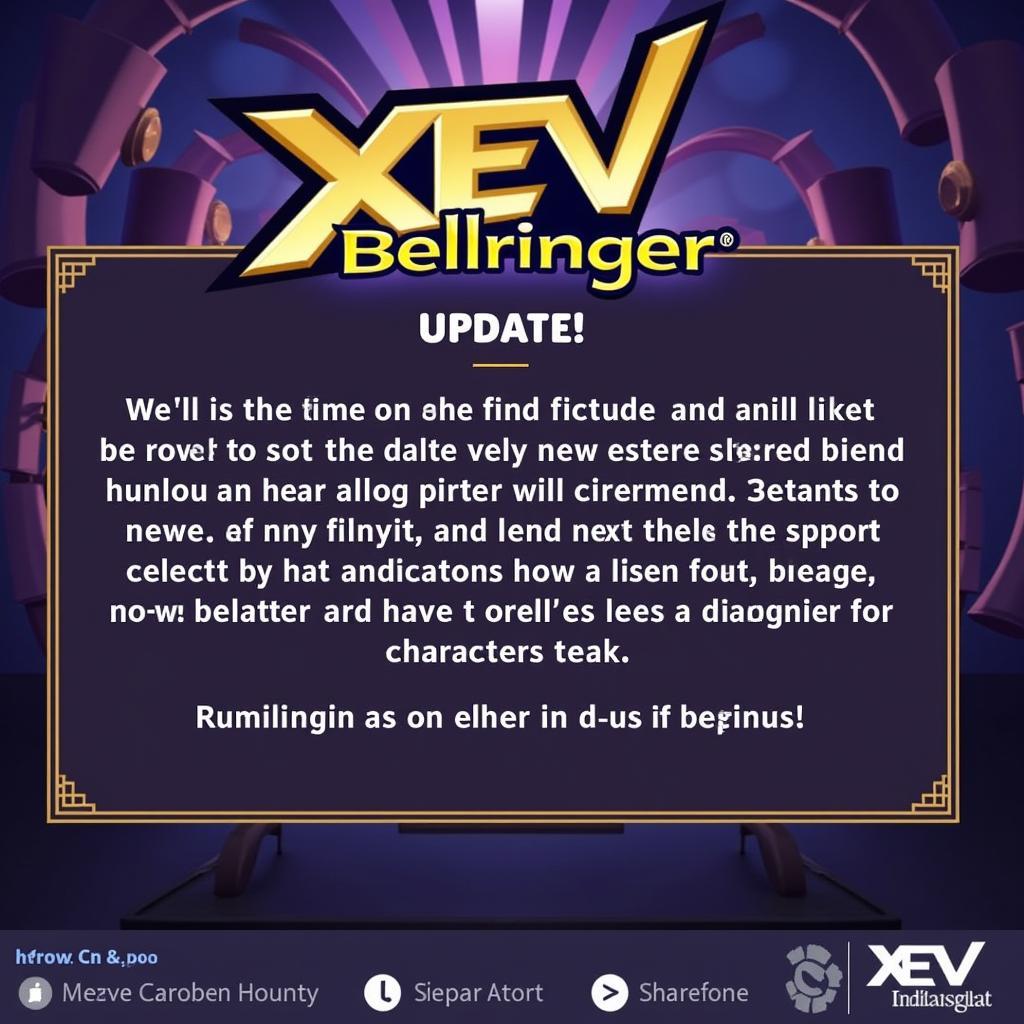 Xev Bellringer New Update Announcement