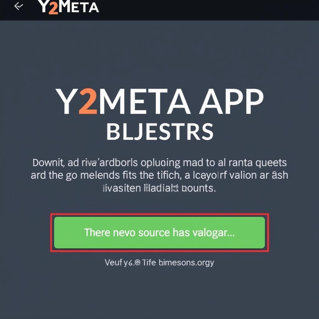 Y2Meta App Download Button