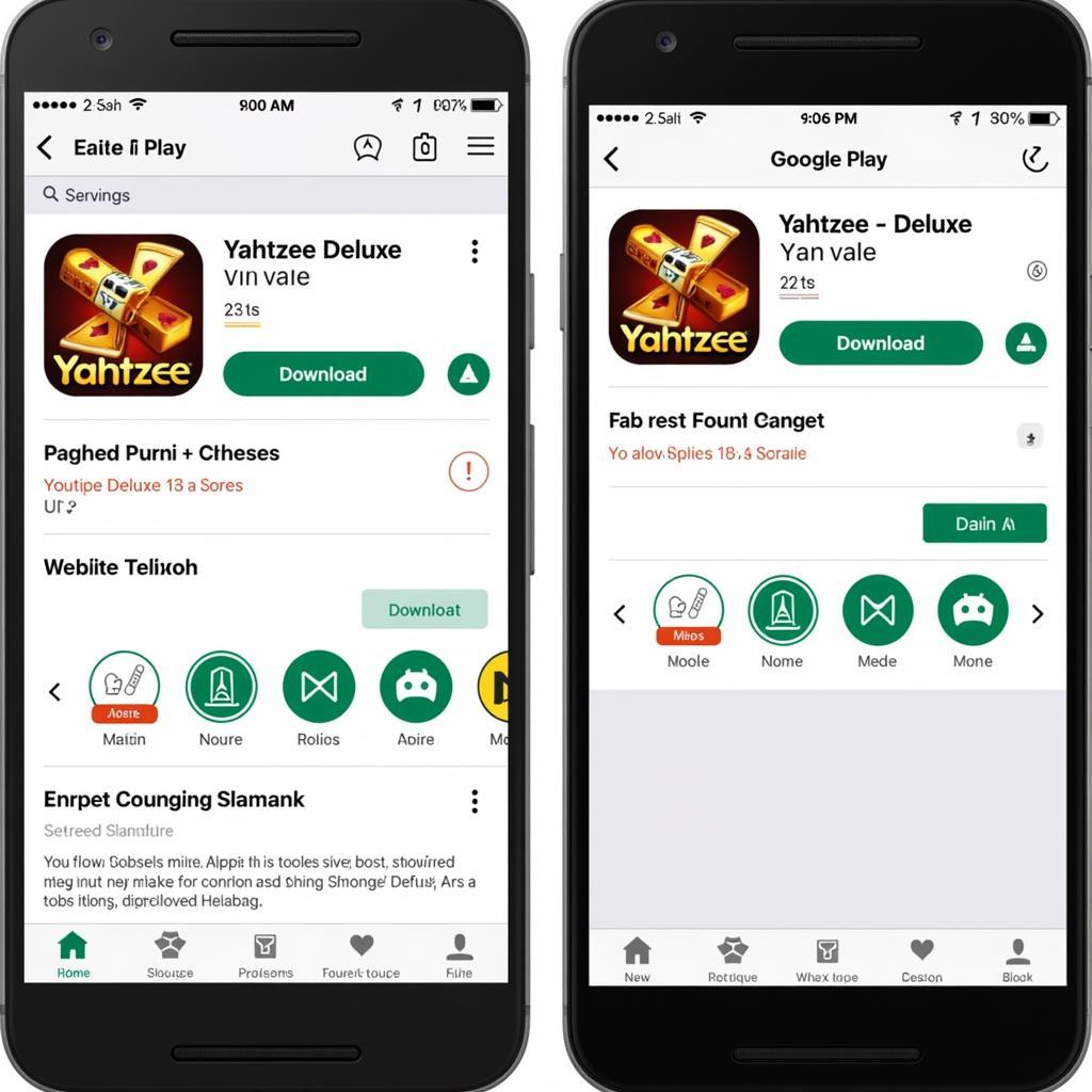 Yahtzee Deluxe App Store Screenshot