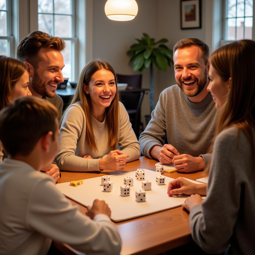 Yahtzee Deluxe with Friends and Family