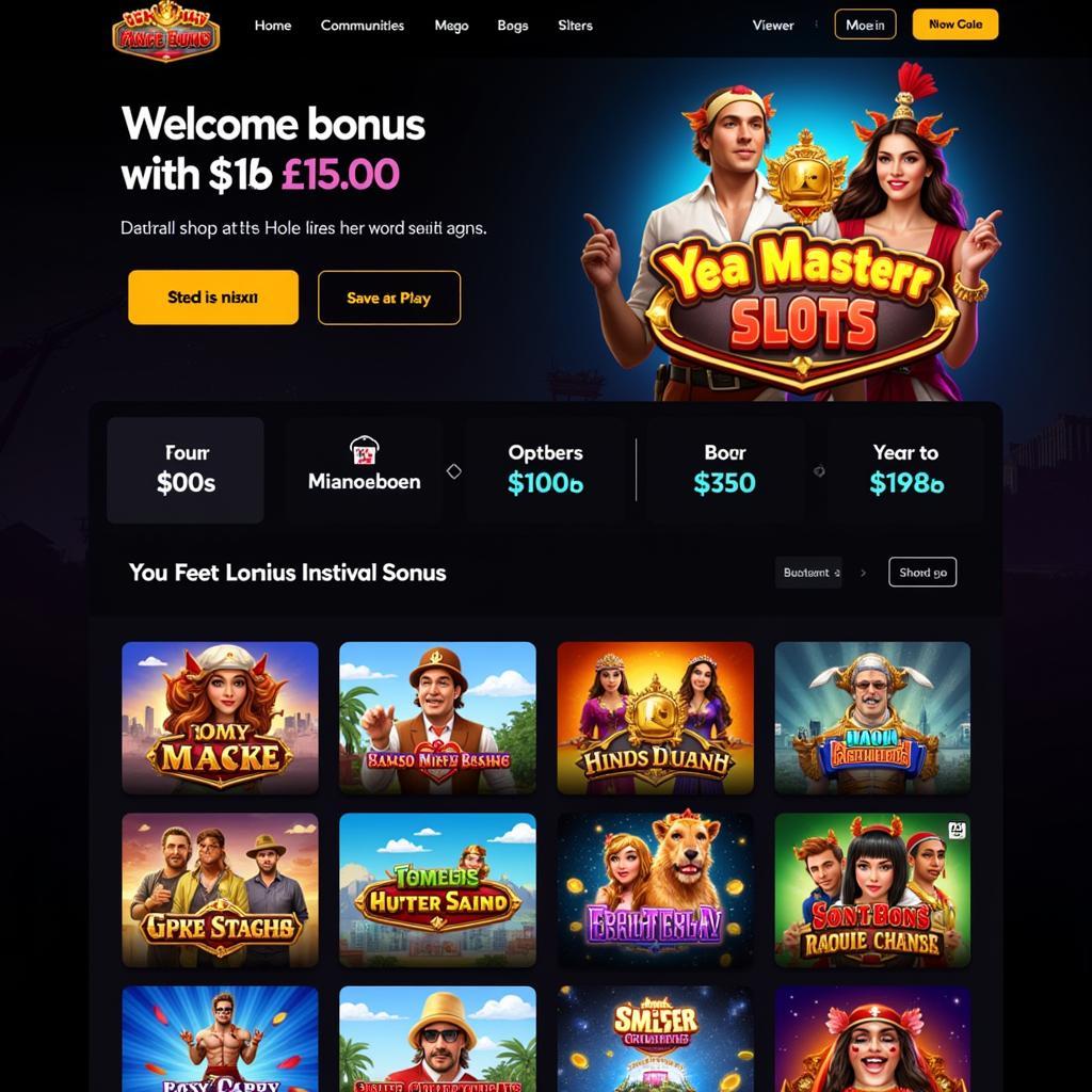 Yea Master Slots Homepage