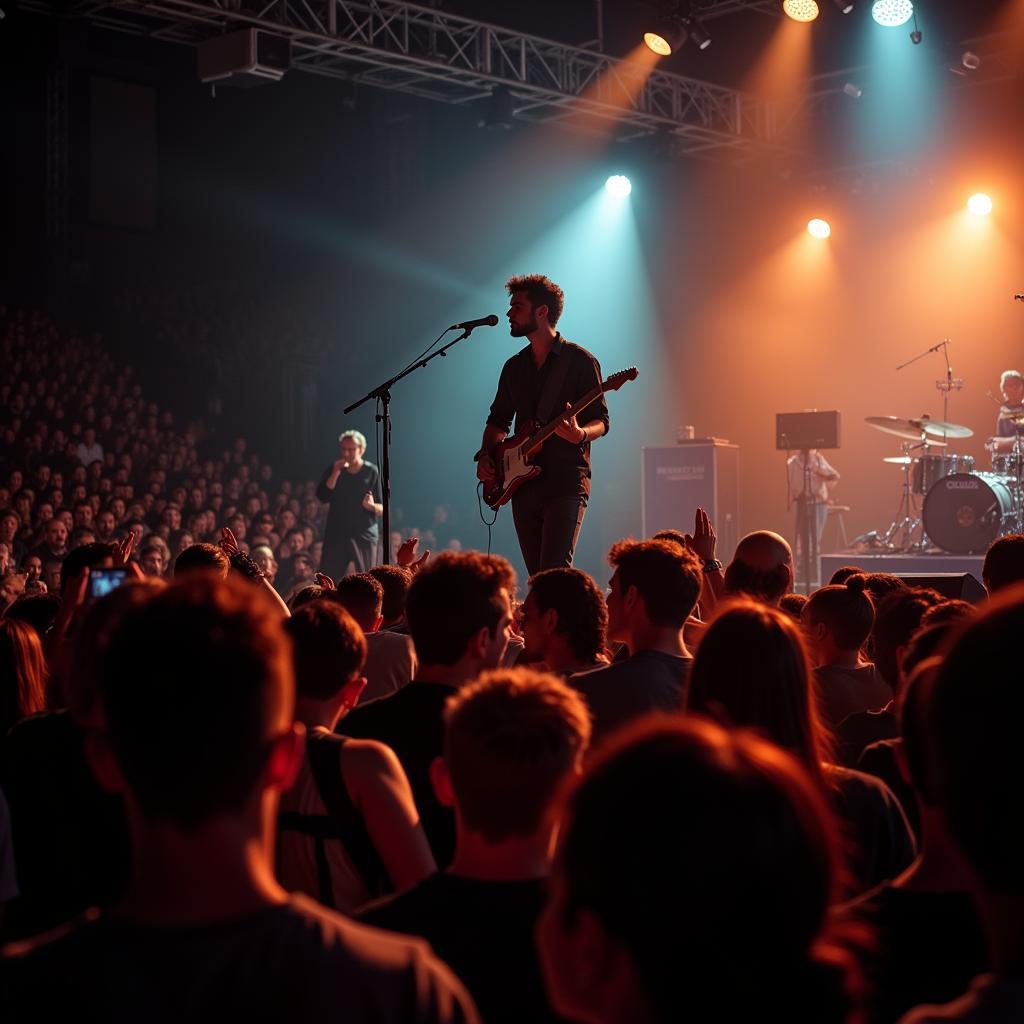 Young John performing live on stage