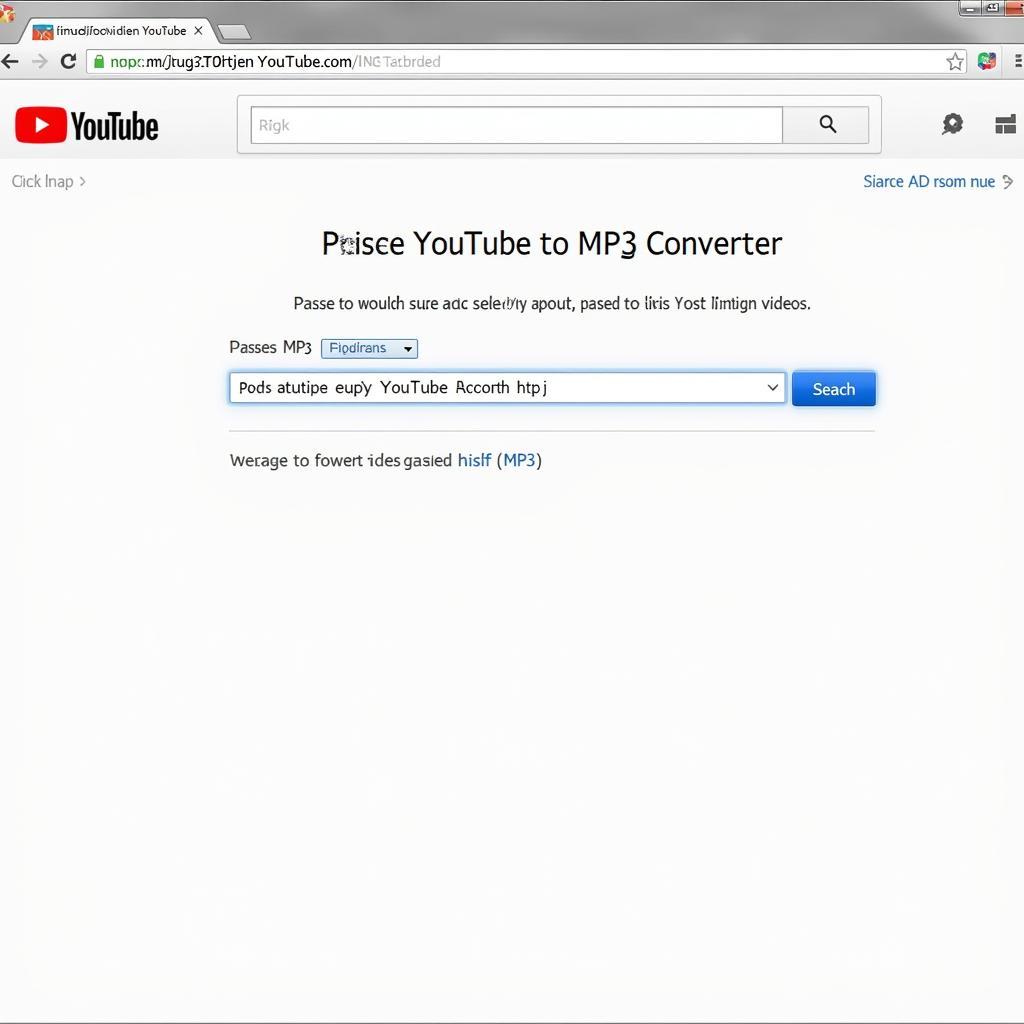 YouTube to MP3 Converter