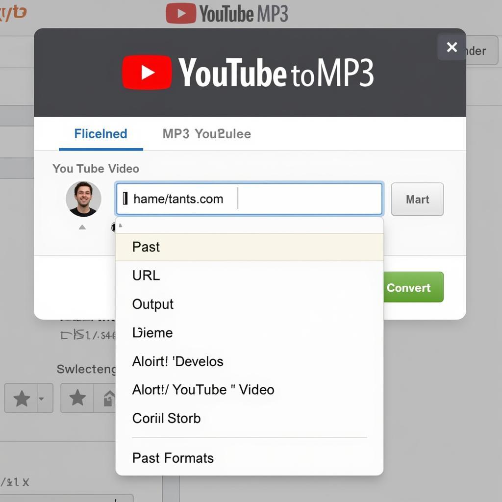 User-friendly YouTube to MP3 Converter Interface