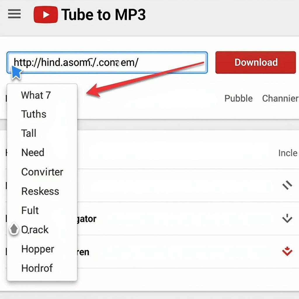 Using a YouTube to MP3 Converter