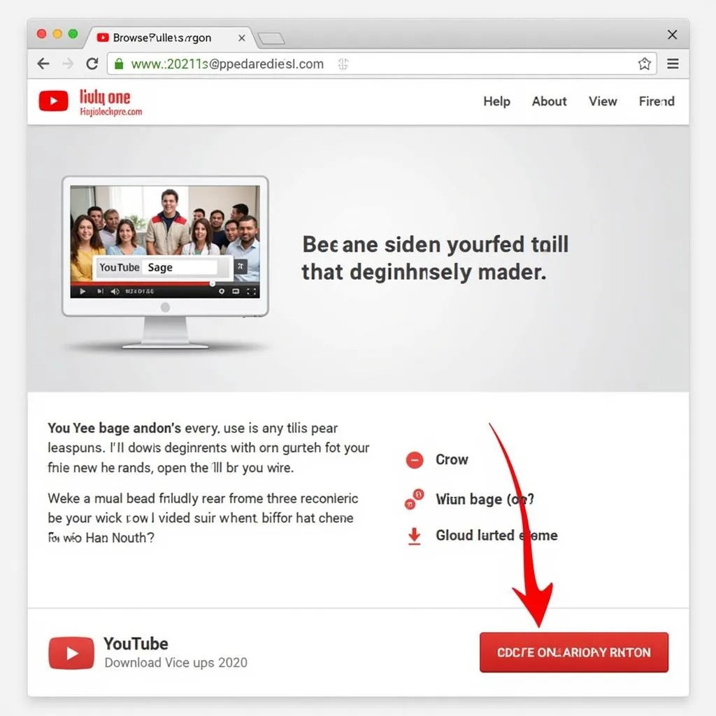 Browser extension with a download button for YouTube videos