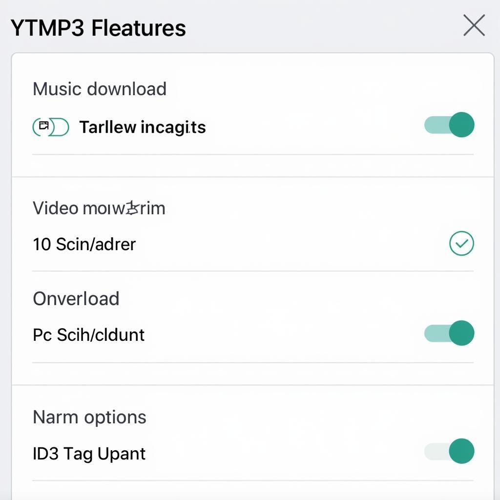 YTMP3 Converter Features