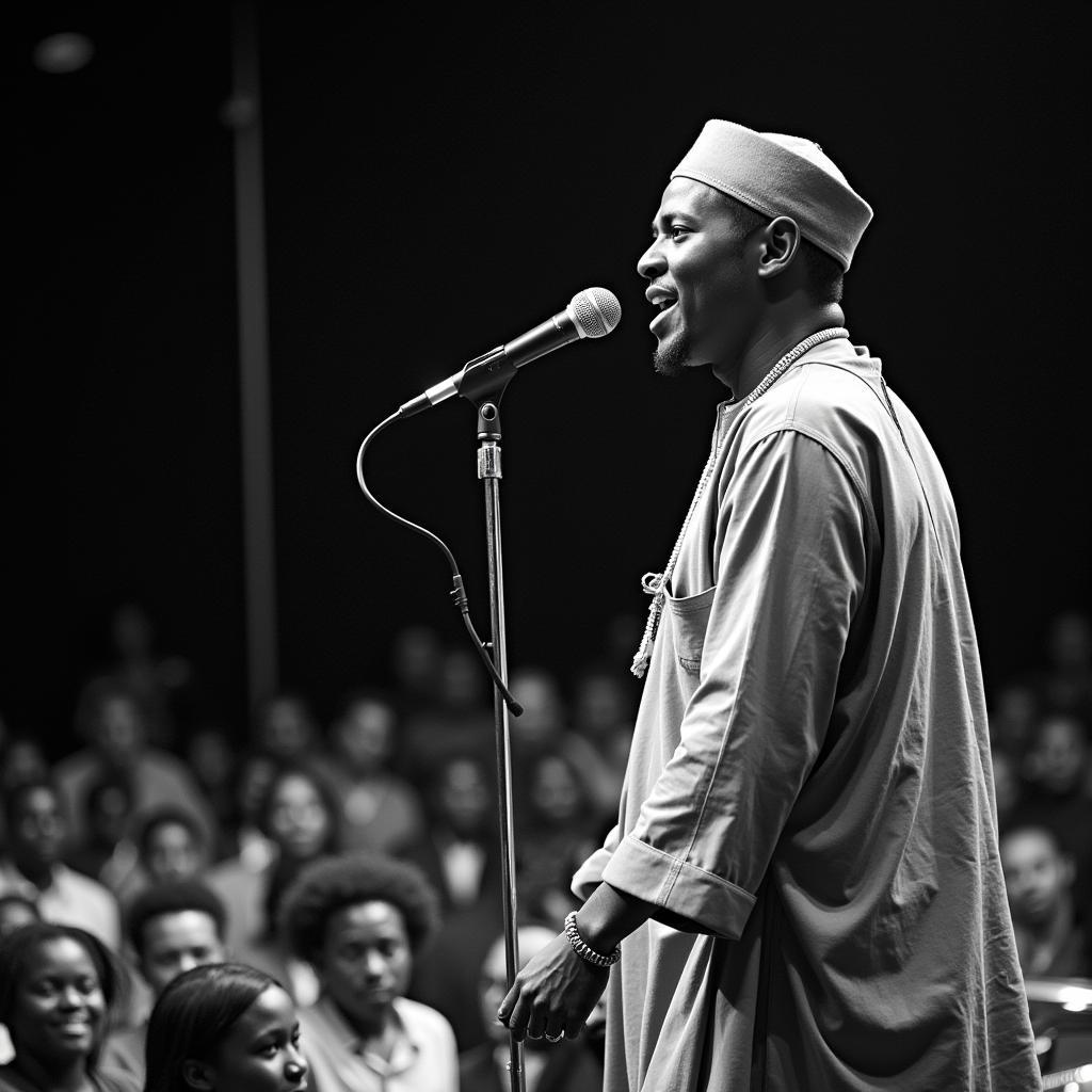 Yusuf Olatunji performing live