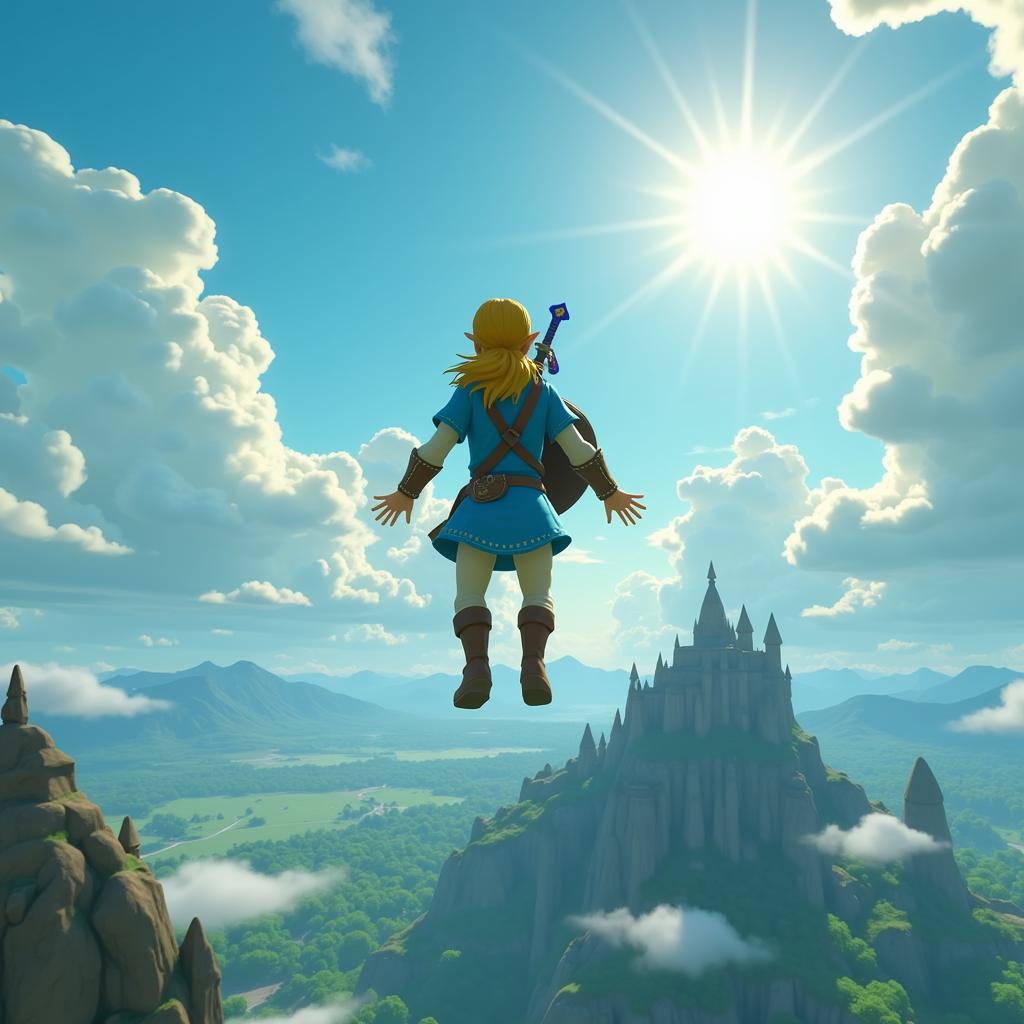 Zelda: Tears of the Kingdom Gameplay Screenshot